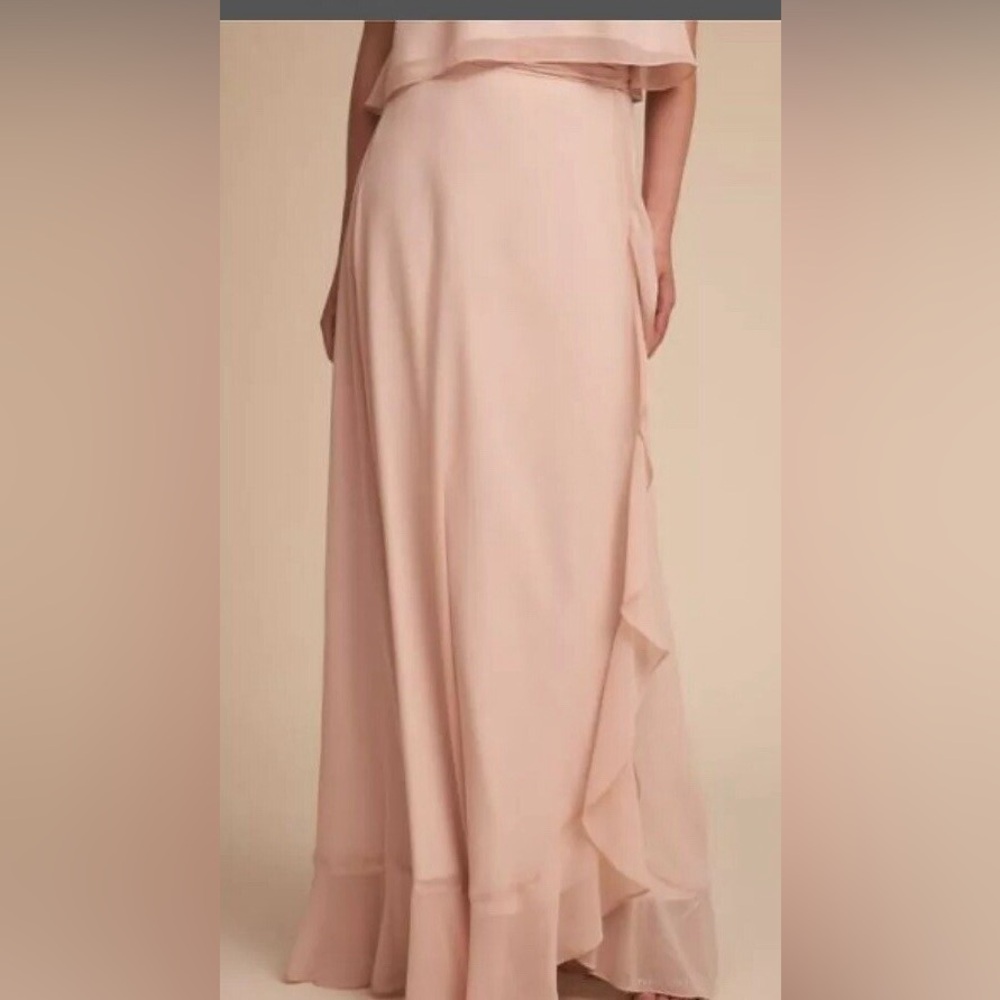 Donna Morgan Blush Pink Etoile Skirt Size US 2